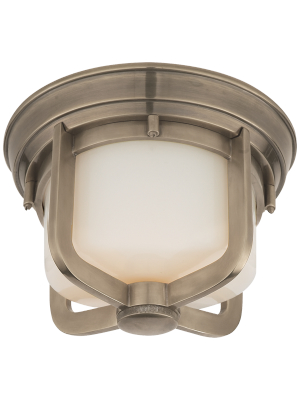 Milton Short Flush Mount In Various Colors