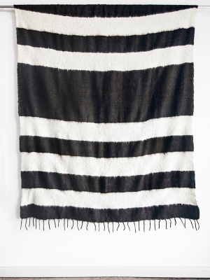 The Global Trunk Wide Stripe Modern Momo Blanket