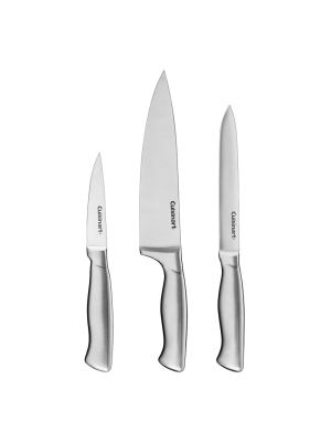 Cuisinart Graphix 3pc Stainless Steel Knife Set - C77ss-3p