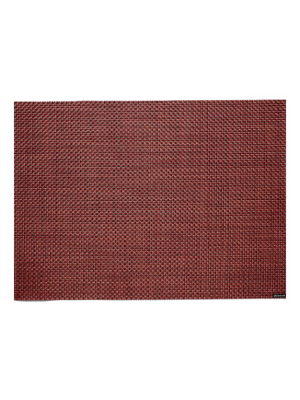 Chilewich Basketweave Placemat, Pomegranate