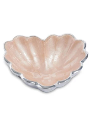 Julia Knight Heart 4" Bowl In Pink Ice