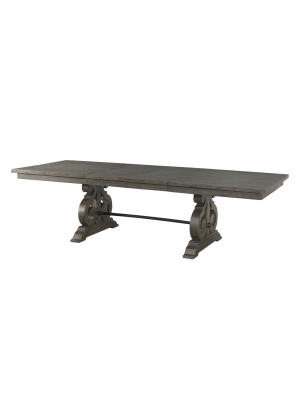 Stanford Dining Table Dark Ash - Picket House Furnishings