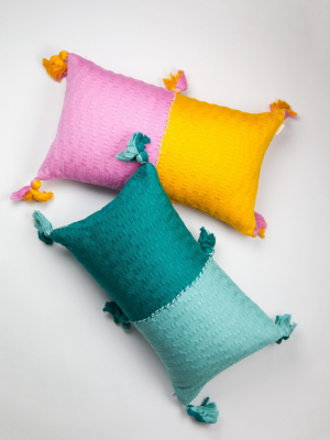 Archive New York Colorblocked Antigua Pillow