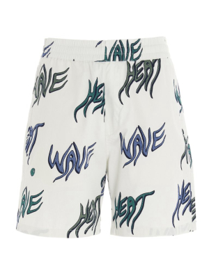 Carhartt Wip Allover Heat Wave Print Shorts