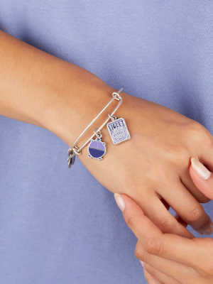 Willy Wonka 'violet' Duo Charm Bangle