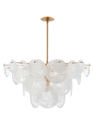 Loire Large Chandelier In Various Colors