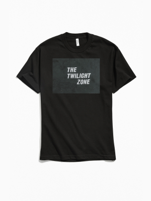 The Twlight Zone Simple Text Tee