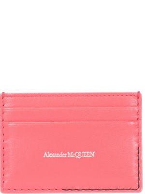 Alexander Mcqueen Signature Logo Card Case