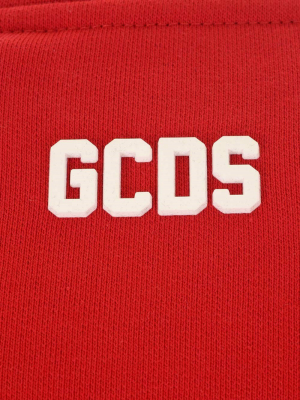 Gcds Maxi Logo Print Crewneck Sweatshirt