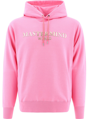 Mastermind World Graphic Print Drawstring Hoodie