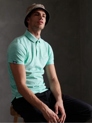 Organic Cotton Jersey Polo Shirt