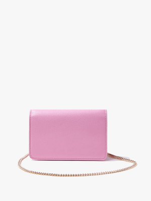 Mini Faux Leather Crossbody Bag