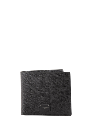 Dolce & Gabbana Logo Plaque Bifold Wallet