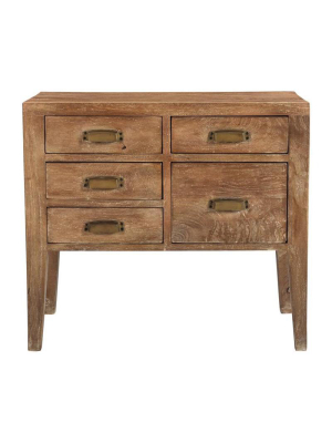 Cowdell 5-drawer End Table