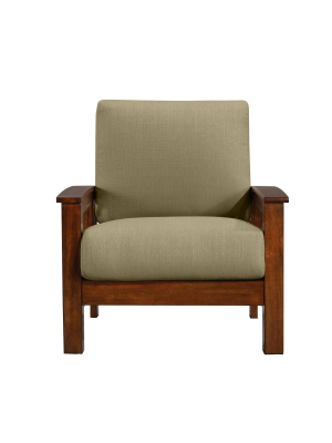 Maison Hill Mission Style Arm Chair - Handy Living