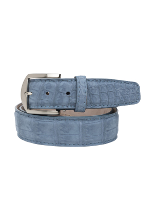 Buffed Alligator Belt 40mm W/8315 Buckle