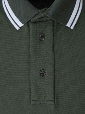 Etro Logo Embroidered Polo Shirt