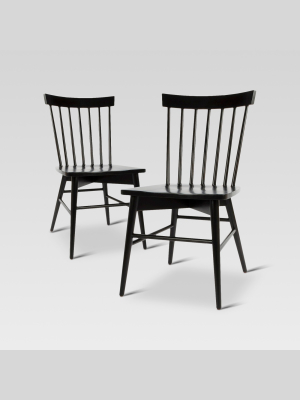 Set Of 2 Windsor Dining Chair - Threshold™