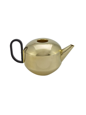 Form Tea Pot: Brass