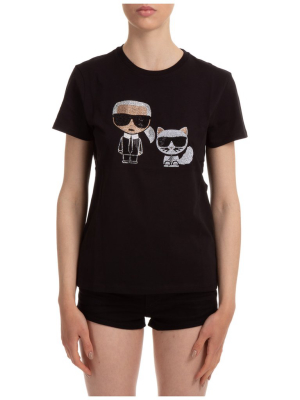 Karl Lagerfeld Graphic Printed T-shirt