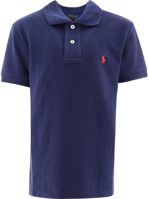 Ralph Lauren Kids Logo Embroidered Polo Shirt