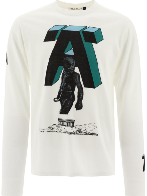 Undercover Astronaut Graphic Print Sweatshirt