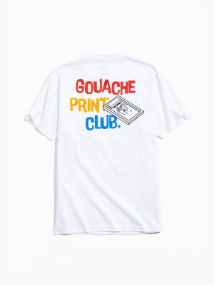 Gouache Print Club Tee