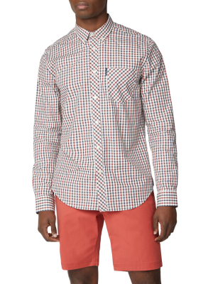 Signature Long-sleeve House Check Shirt - Red