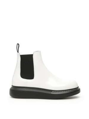 Alexander Mcqueen Hybrid Chelsea Boots