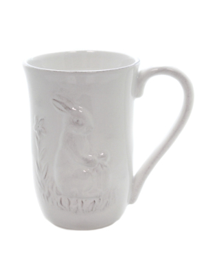 Tabletop 5.75" White Animal Mug Easter Chick Rabbit Allstate - Drinkware