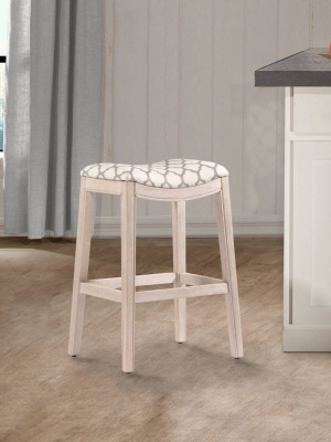 Sorella Backless 25.75" Non Swivel Counter Height Barstool - Hillsdale Furniture