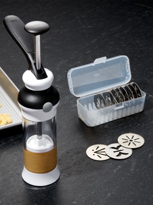 Oxo ® Cookie Press With Disk Storage Case