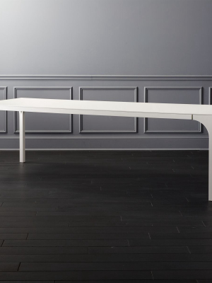 Aqua Virgo Large White Dining Table