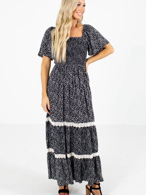 Spring In Your Step Floral Maxi Dress