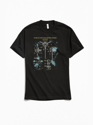 Galileo Outer Planet Exploration Probes Tee