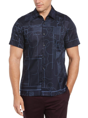 Diagram Print Shirt