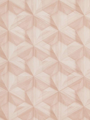 Geo Modern Wallpaper In Pink From The Loft Collection By Burke Decor