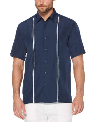 Big & Tall Panel Shirt - Contrast Stitching