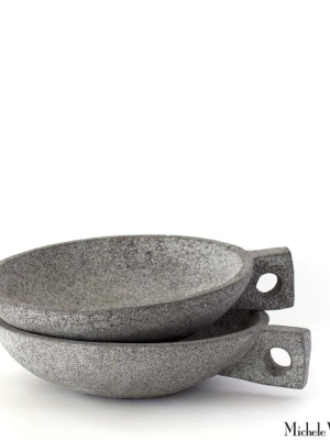 Volcanic Rock Conkal Bowl