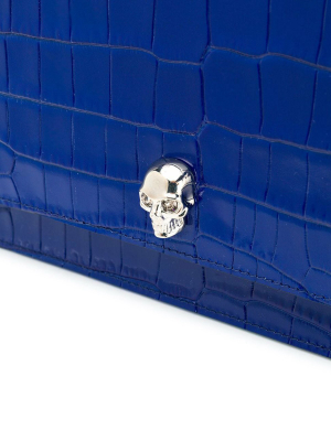 Alexander Mcqueen Skull Embossed Shoulder Bag