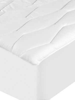 Moisture-wicking & Stain Release Mattress Pad White - Sealy