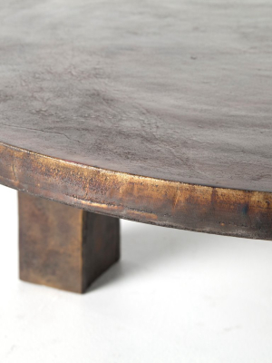 Cruz Coffee Table In Antique Rust