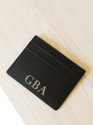 Monogram Black Cardholder