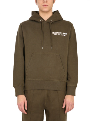 Helmut Lang Strap Detail Hoodie