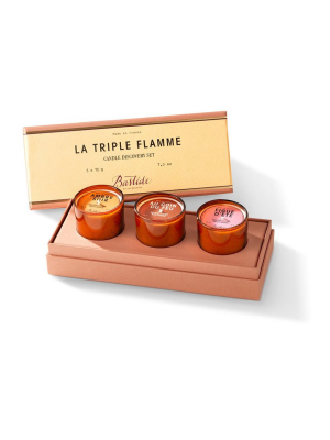 La Triple Flamme Candle Discovery Set