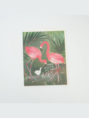 Rc Card, Flamingo Baby