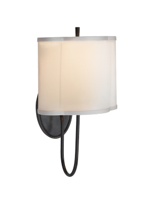 Simple Scallop Wall Sconce In Various Colors