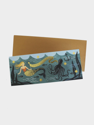 Under The Sea Birthday Card