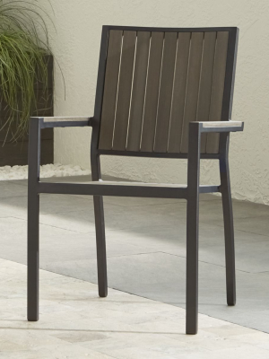 Alfresco Ii Grey Dining Arm Chair