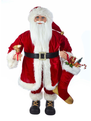 Kurt Adler 36" Kringle Klaus Red Standing Santa